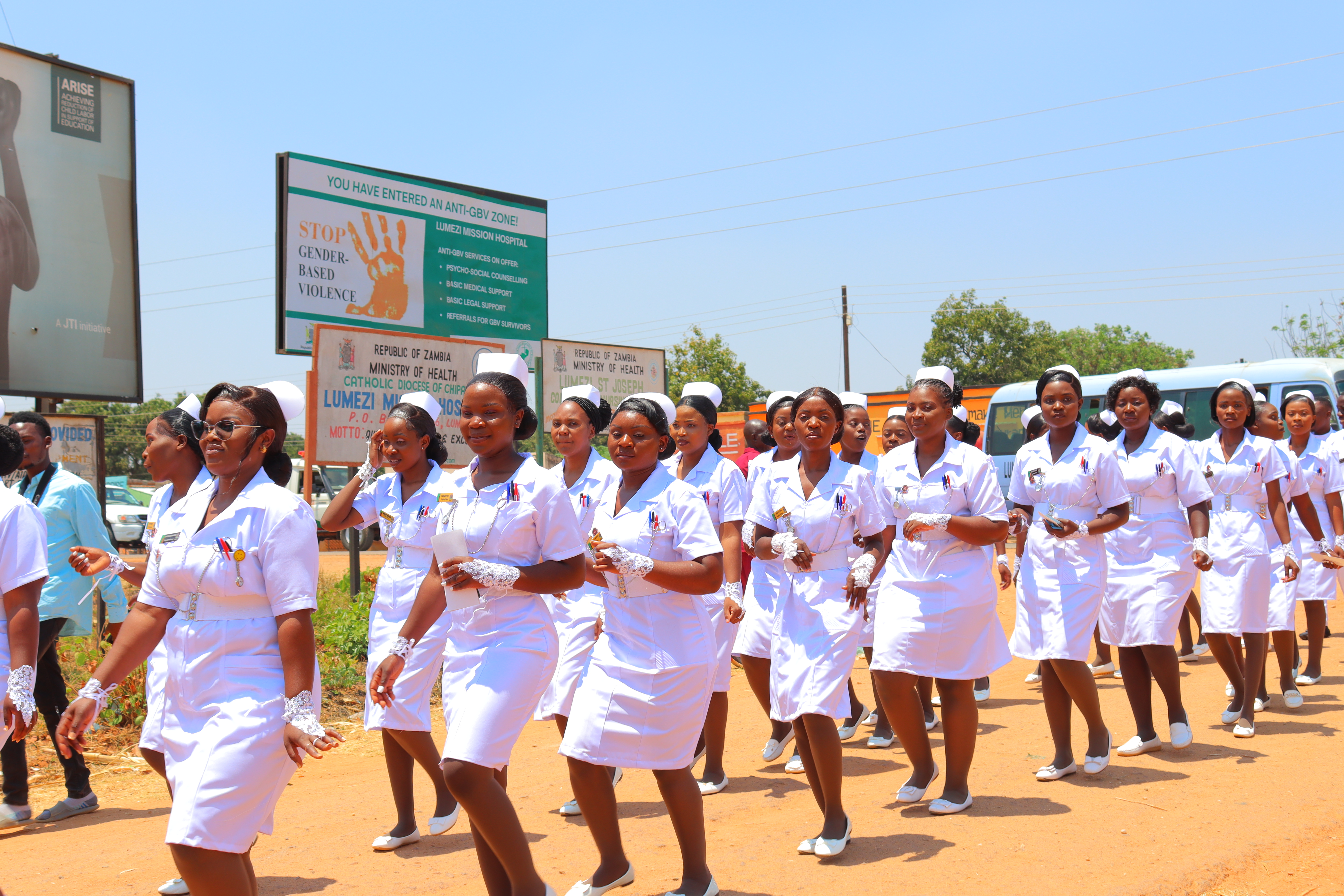 Group of graduates